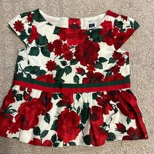 Janie & Jack 3-6month holiday shirt